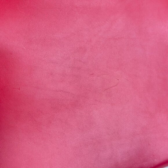 Saint Laurent Red Leather Large Clurch - Picture 7 of 8